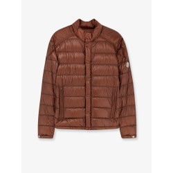 Selves down jacket with iconic patch