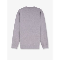 Cotton sweatshirt with print on the front