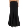 "GODET" MAXI SKIRT