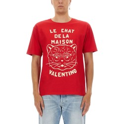 T-SHIRT WITH "CHAT DE LA MAISON" PRINT