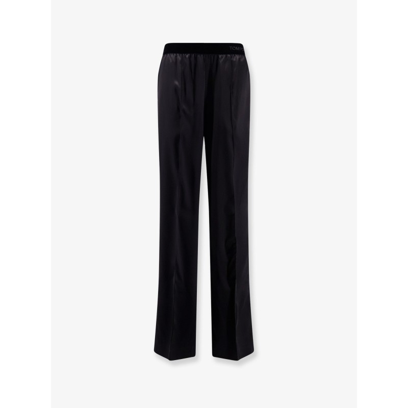 Pyjamas stretch satin trousers