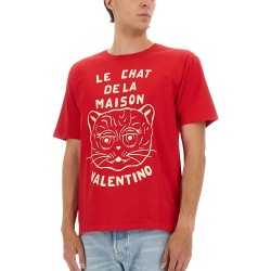T-SHIRT WITH "CHAT DE LA MAISON" PRINT