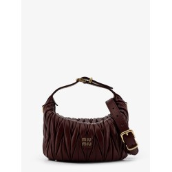 Matelassé leather handbag