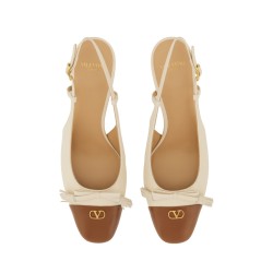 "VALET DU ROI" SLINGBACK DÉCOLLETÉ IN KIDSKIN
