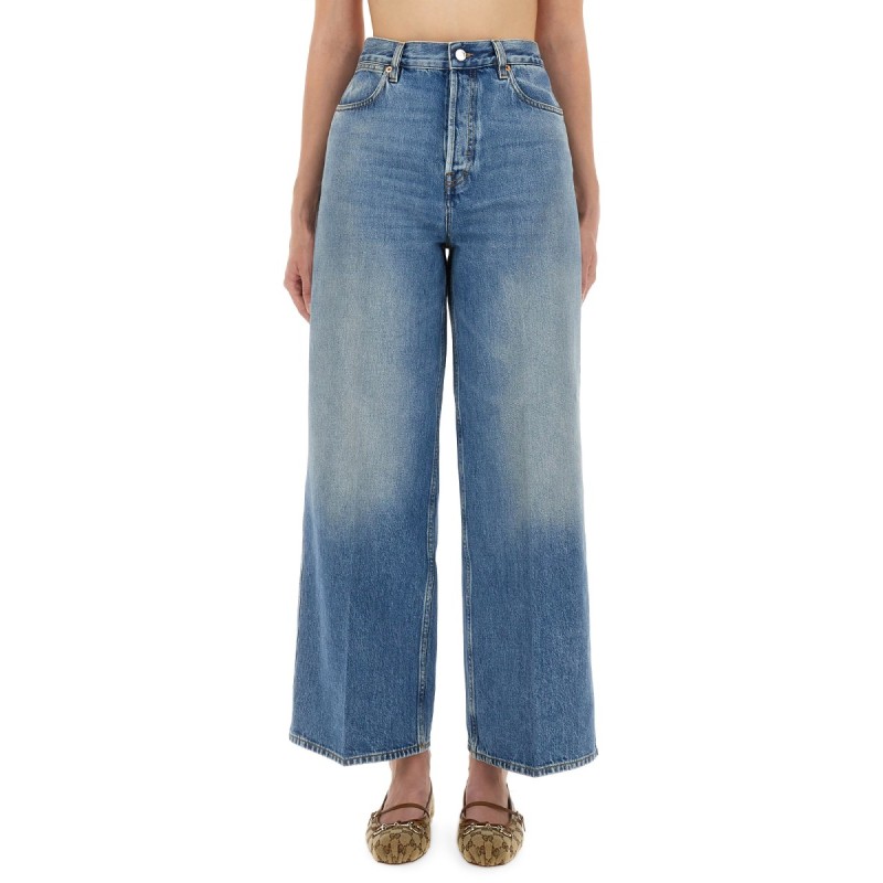 "WIDE-LEG" JEANS