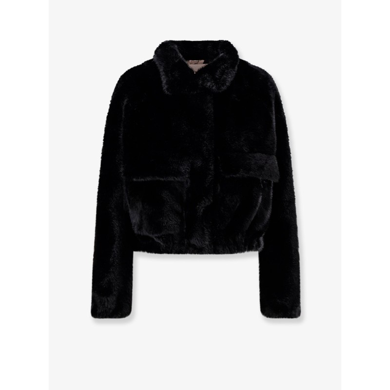 Faux fur jacket