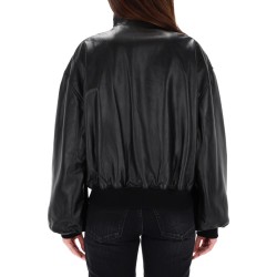 LEATHER BLOUSON