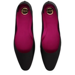 CREPE SATIN BALLERINA "LOU"