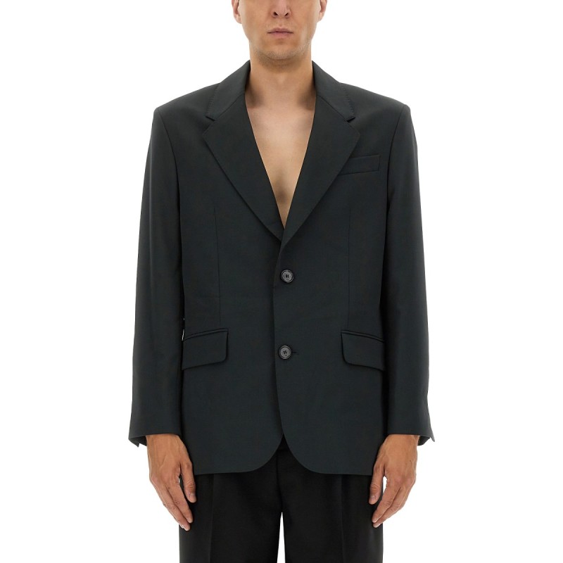 DOUBLE-BREASTED WOOL JACKET
