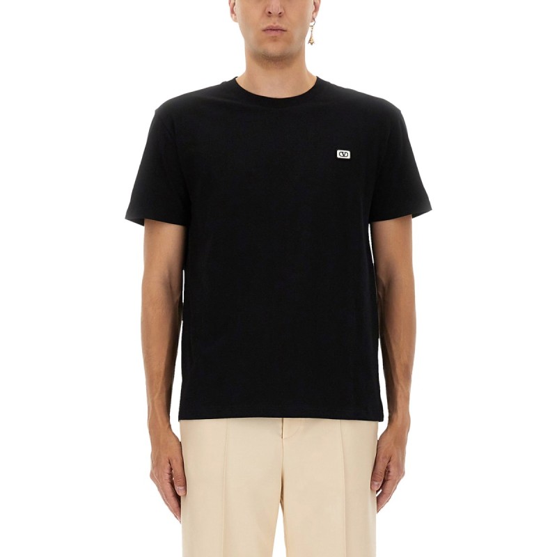 T-SHIRT WITH SIGNATURE VLOGO