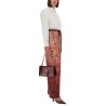 PRINTED SILK PANTS