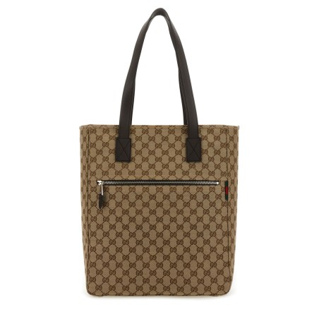 FABRIC SHOPPING BAG GG MEDIUM