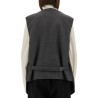 DOUBLE FACE WOOL VEST