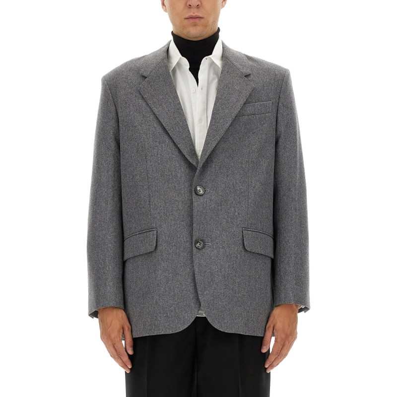 DOUBLE-BREASTED WOOL JACKET