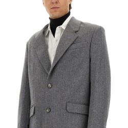 DOUBLE-BREASTED WOOL JACKET