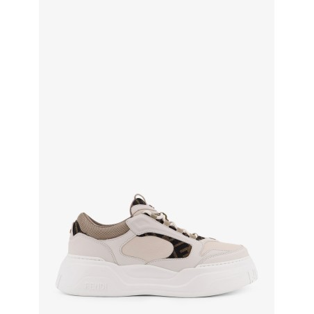 Fendi Force leather sneakers