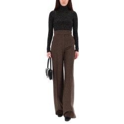 WOOL AND CASHMERE MOULINÉ TURTLENECK