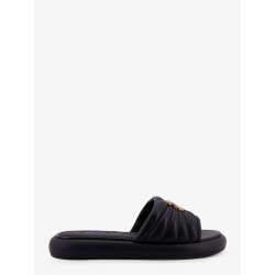 Fiona low leather sandals