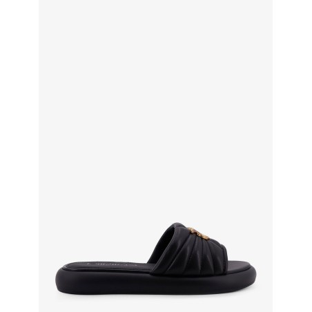 Fiona low leather sandals