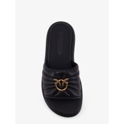 Fiona low leather sandals