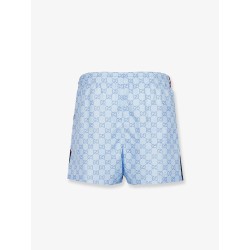 GG nylon swim trunks
