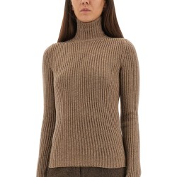 RIBBED TURTLENECK SWEATER