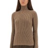 RIBBED TURTLENECK SWEATER