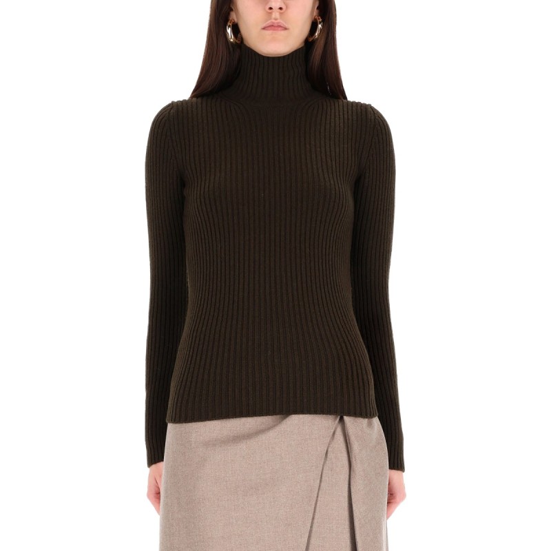 RIBBED TURTLENECK SWEATER