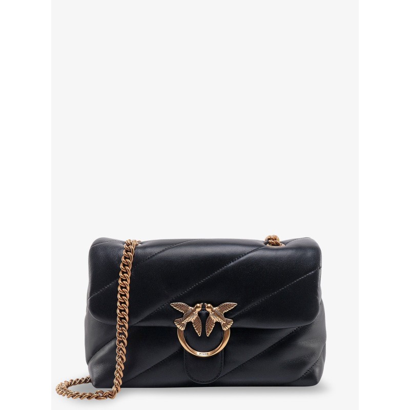 Love Puff Classic matelassé leather shoulder bag