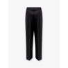 Midwaist wool blend trousers