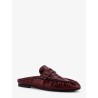 Le Loafer eel leather mule