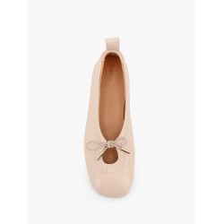 Rosalind leather ballerinas