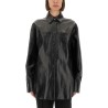 LEATHER "BOREL" SHIRT