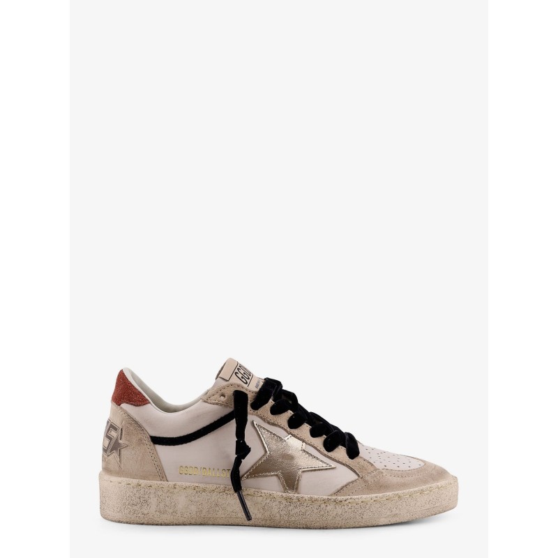 Ball Star with Padded Collar leather sneakers
