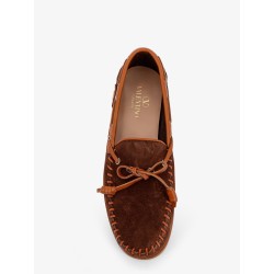 Palm Avenue leather and suede boat shoe