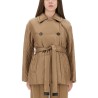 "CALLA" PADDED TRENCH COAT