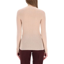 RIBBED KNIT WITH BUTTONS