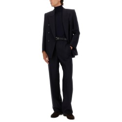 DOUBLE-BREASTED WOOL JACKET