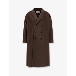 Outdoor wool coat