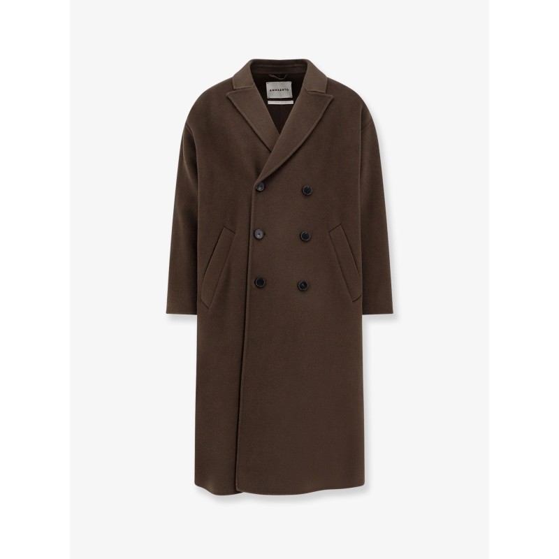 Outdoor wool coat