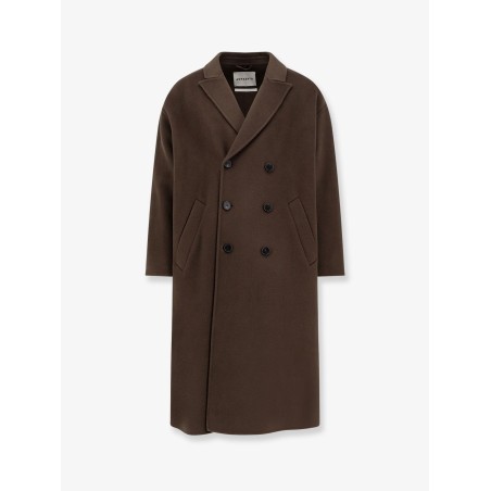 Outdoor wool coat