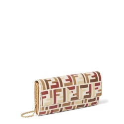 "CONTINENTAL" WALLET WITH CHAIN