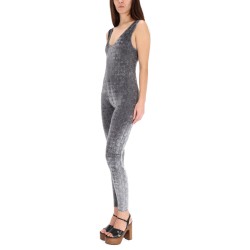 JUMPSUIT WITH "GG" EMBROIDERY