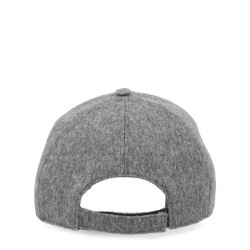 WOOL AND CASHMERE BASEBALL HAT