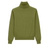 CASHMERE, WOOL AND SILK TURTLENECK