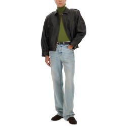 CASHMERE, WOOL AND SILK TURTLENECK