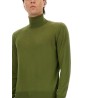 CASHMERE, WOOL AND SILK TURTLENECK