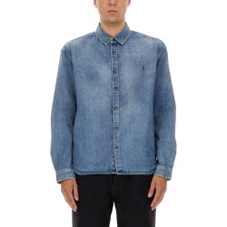 DENIM "CASSANDRE" SHIRT