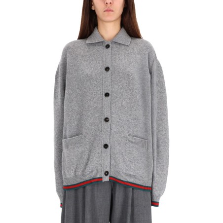 WOOL AND CASHMERE CARDIGAN