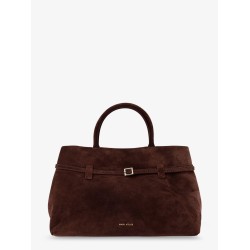 Le Cambon 35 suede shoulder bag